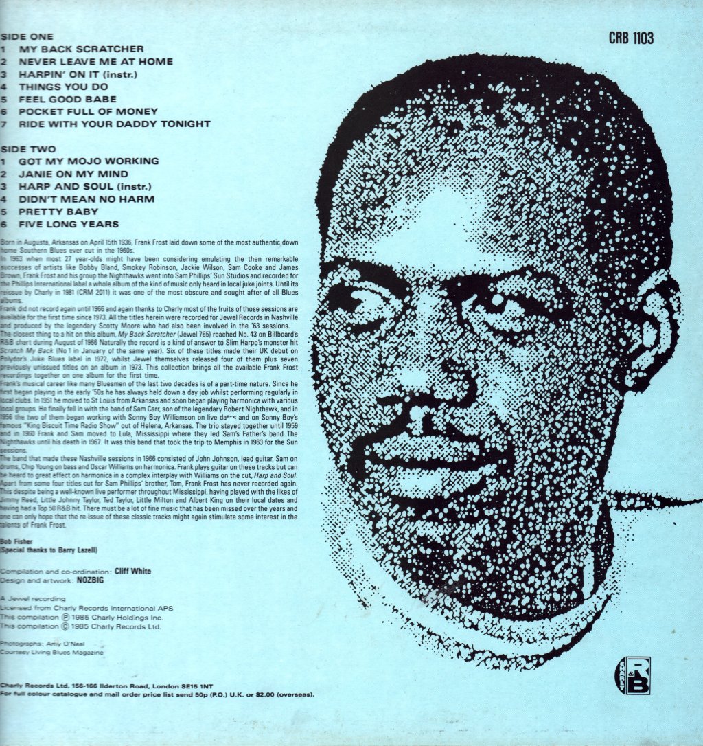 Frank Frost - Ride With Your Daddy Tonight - Lp