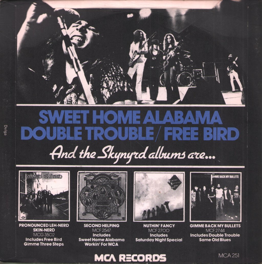 Lynyrd Skynyrd - Sweet Home Alabama - 7 Inch
