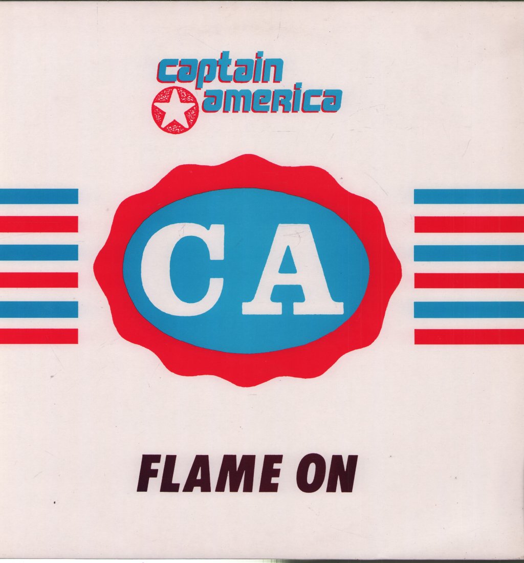 Captain America - Flame On - 12 Inch