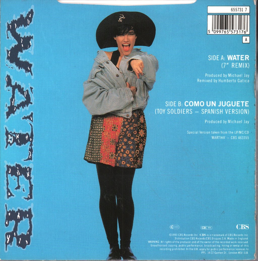 Martika - Water - 7 Inch