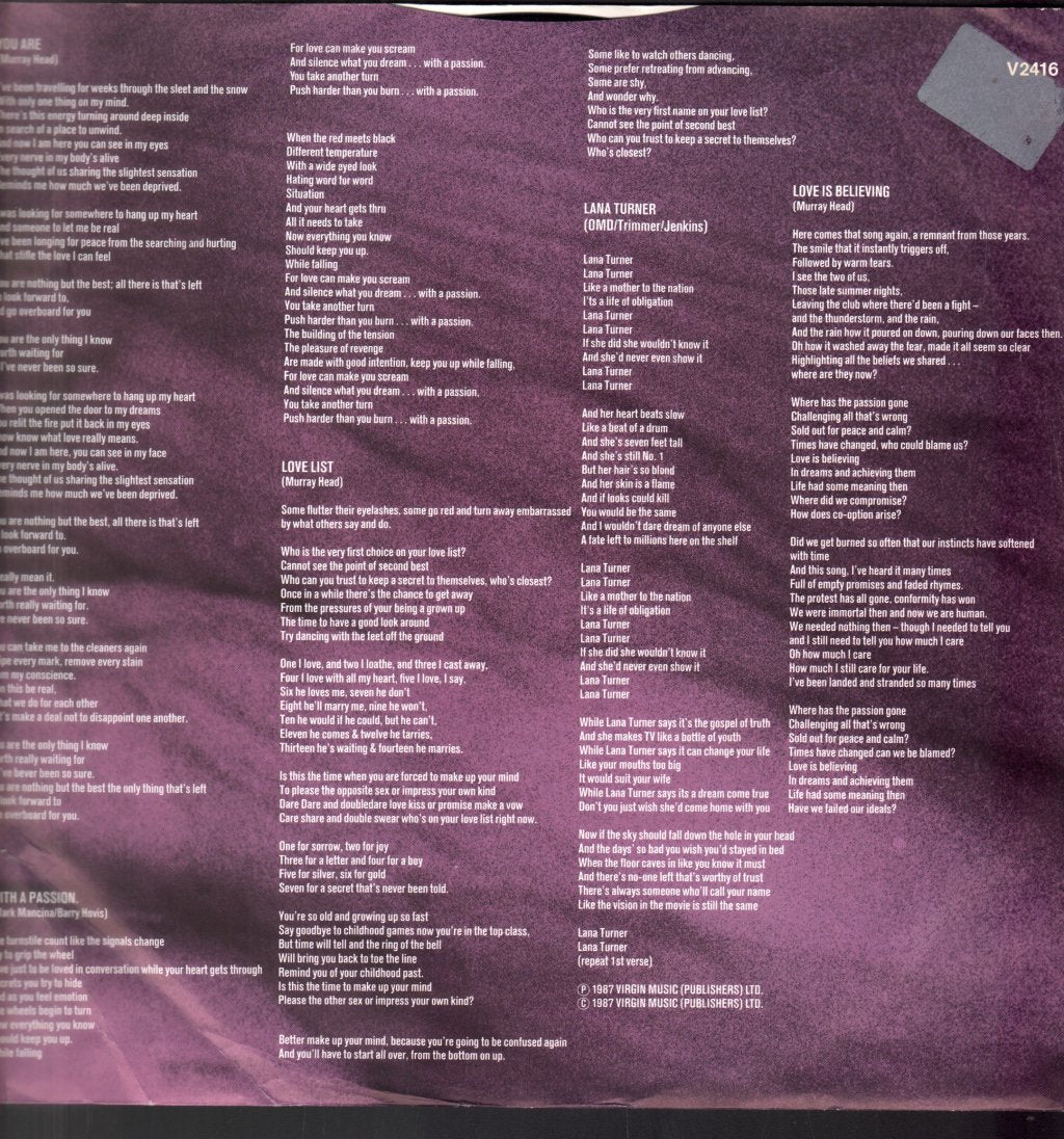 Murray Head - Sooner Or Later - Lp