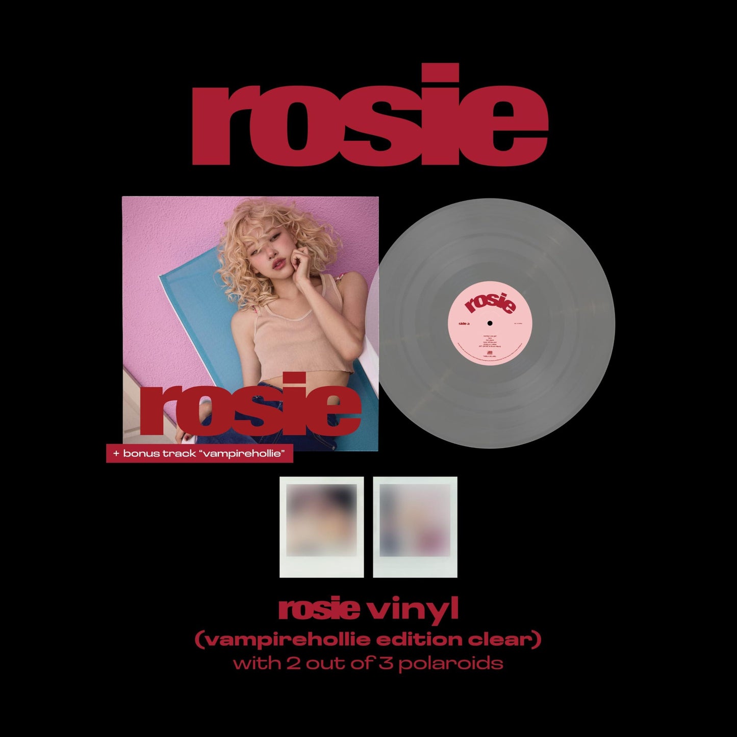 Rosie - Rosie Vinyl (Vampirehollie Edition Clear) - Lp