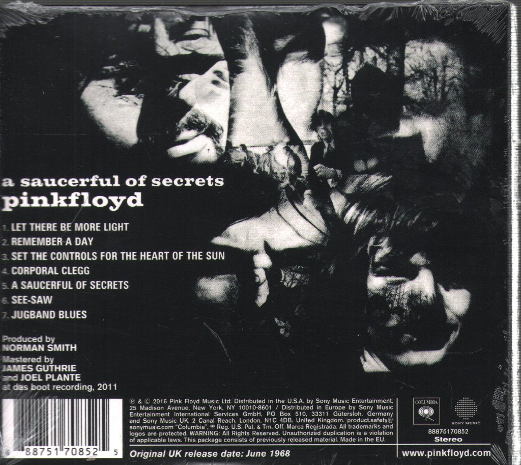 Pink Floyd - A Saucerful of Secrets - Cd