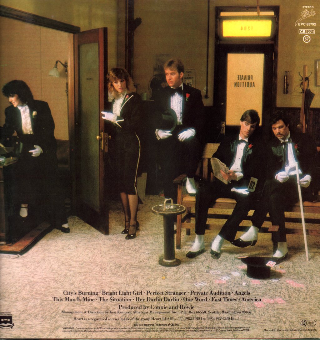 Heart - Private Audition - Lp
