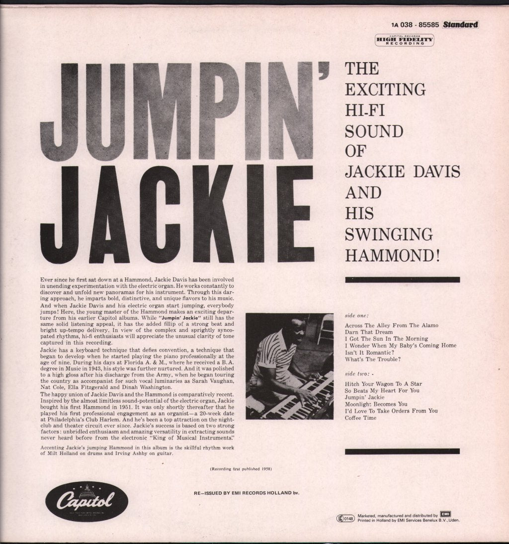 Jackie Davis - Jumpin' Jackie - Lp