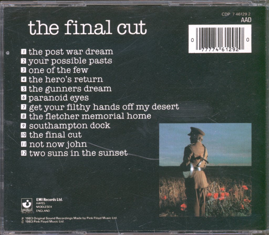 Pink Floyd - Final Cut - Cd