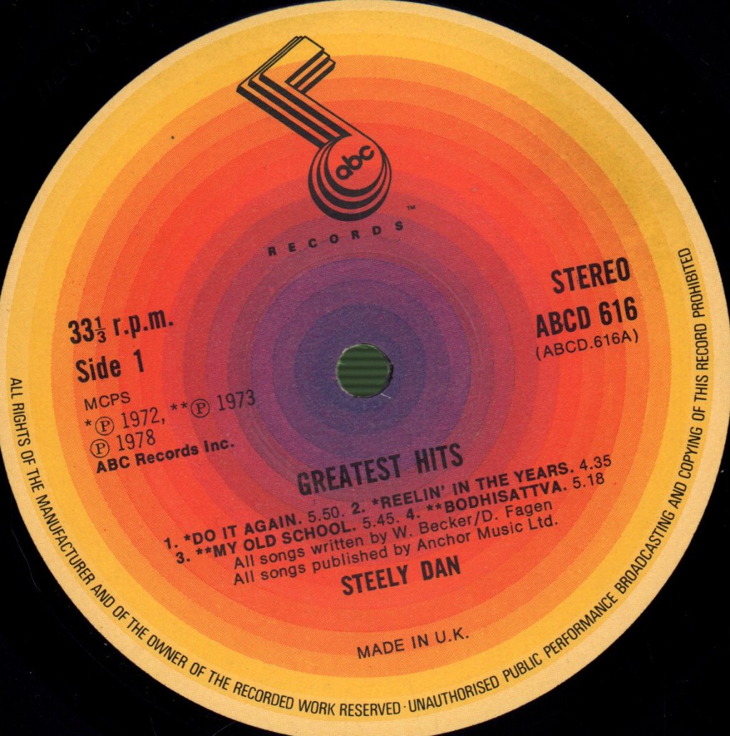 Steely Dan - Greatest Hits - Double Lp