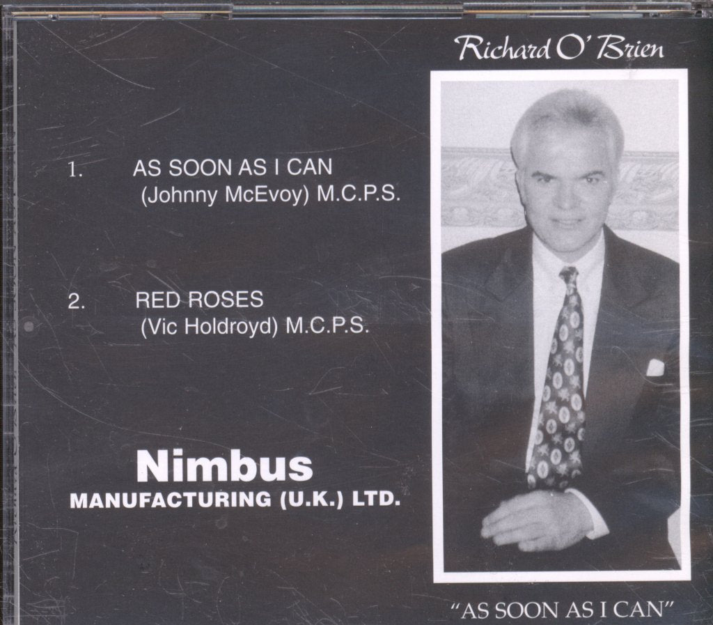 Richard O' Brien - As Soon As I Can - Cd