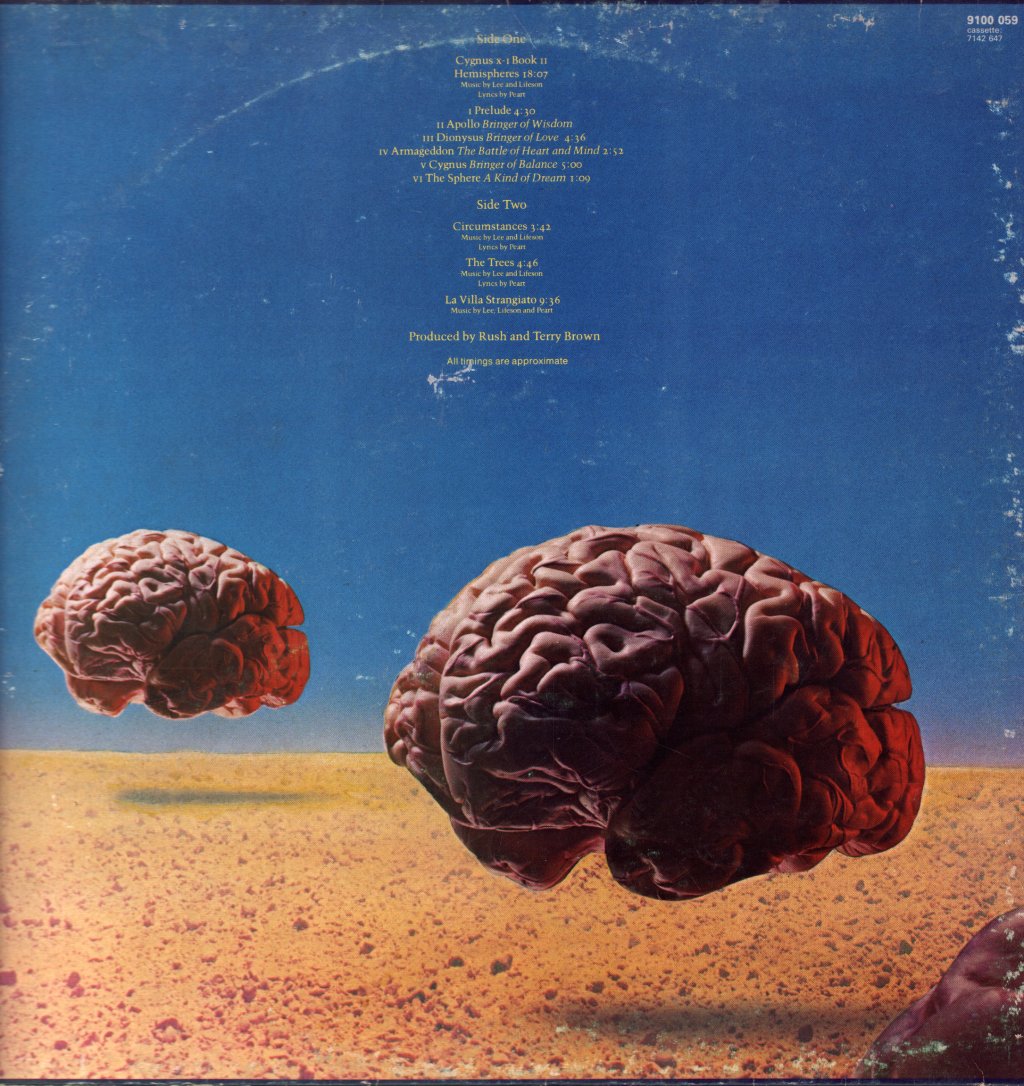 Rush - Hemispheres - Lp