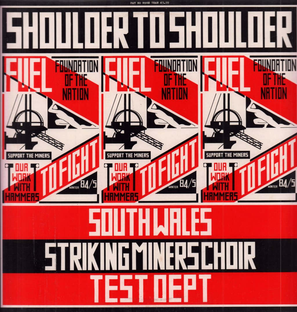 Test Dept - Shoulder To Shoulder - Lp