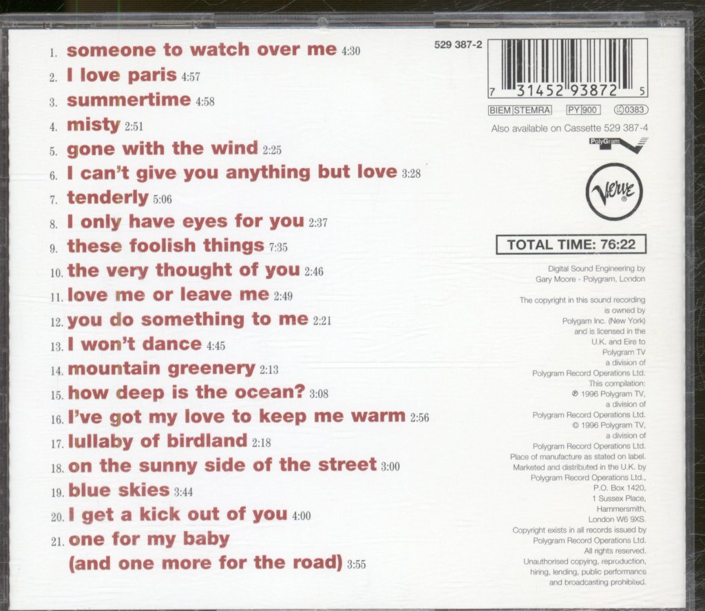 Ella Fitzgerald - Forever Ella - Cd
