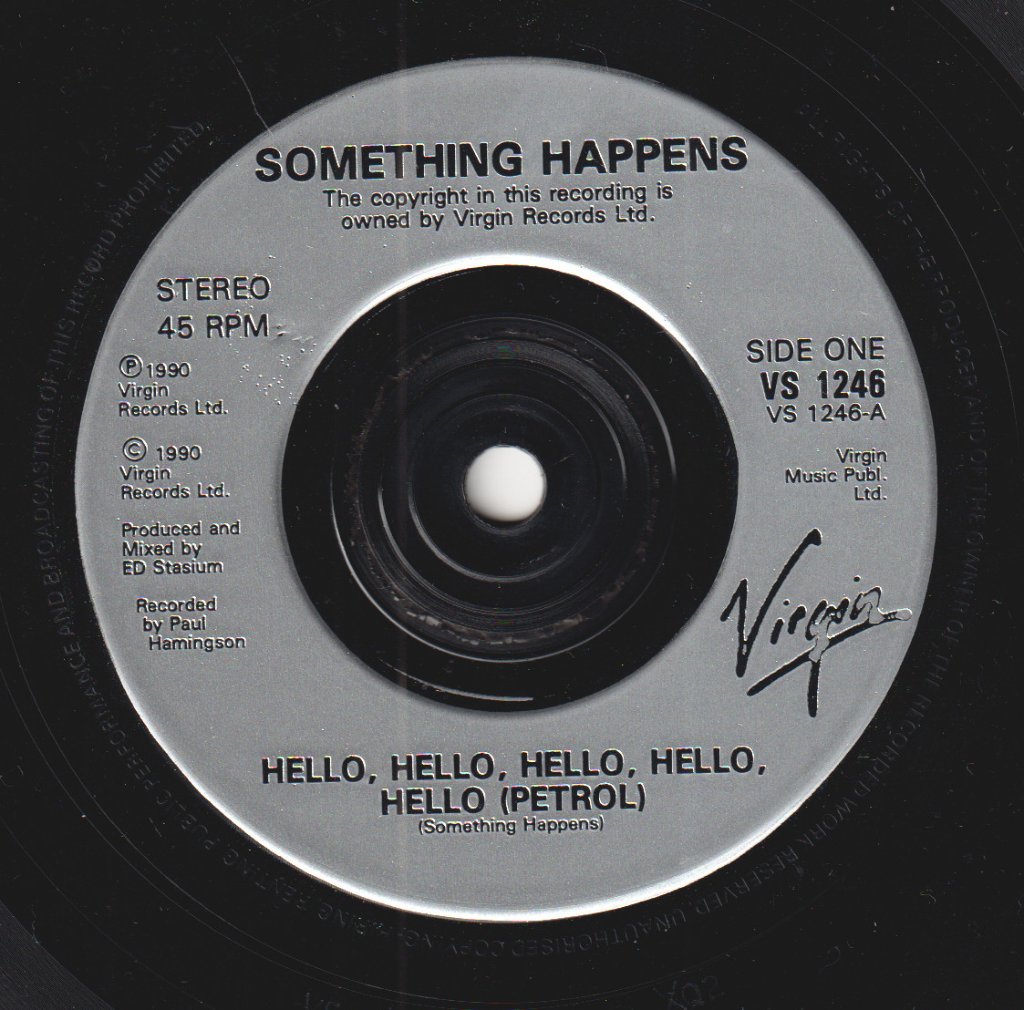 Something Happens - Hello Hello Hello Hello Hello - 7 Inch