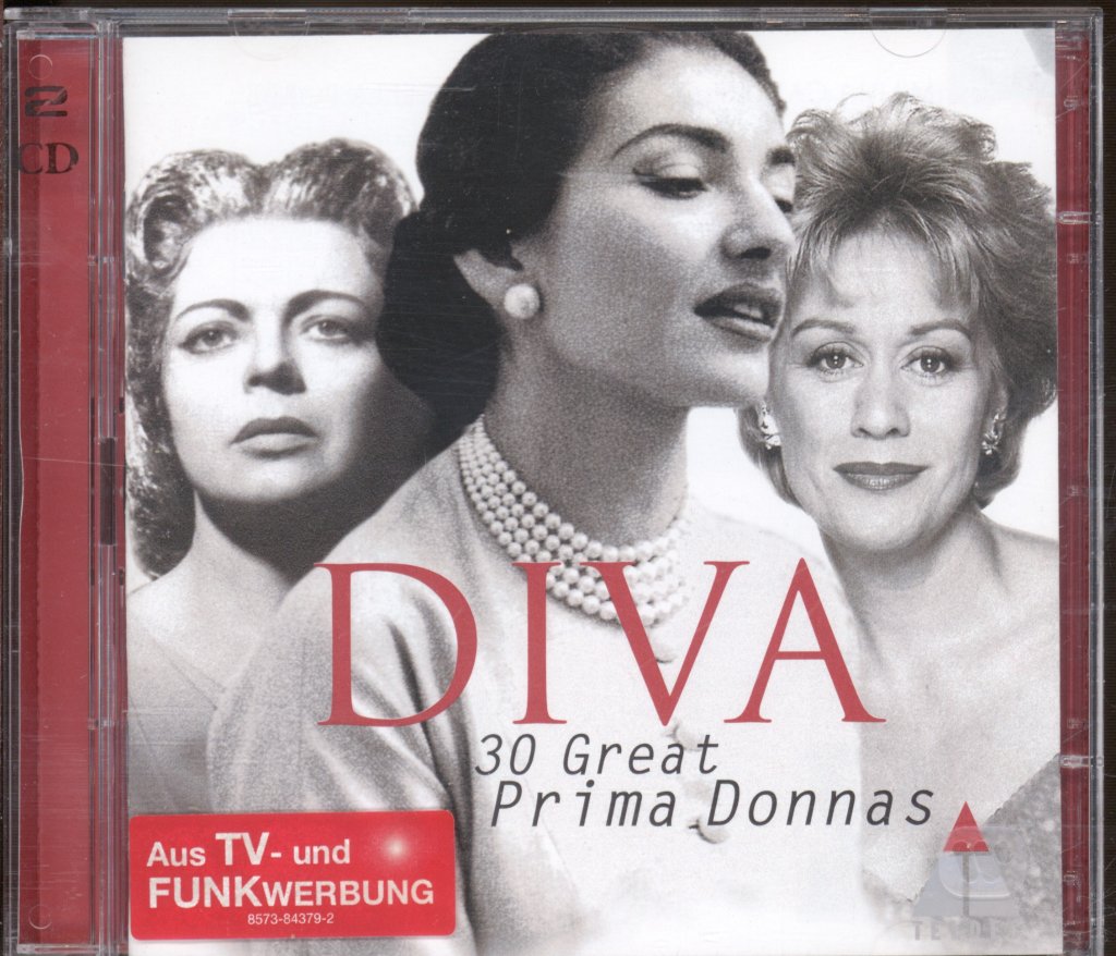 Various Artists - Diva 30 Great Prima Donnas - Double Cd