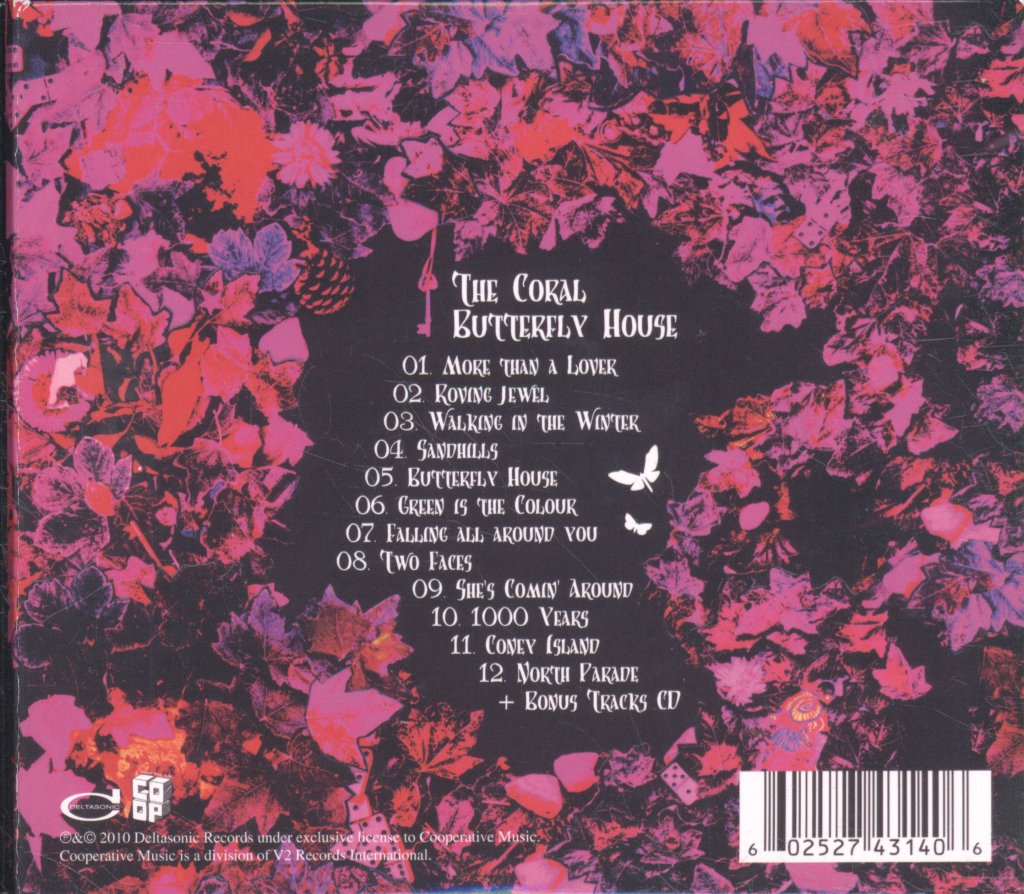 Coral - Butterfly House - Double Cd