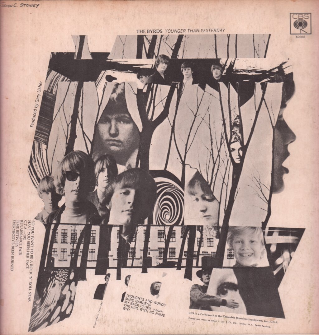 Byrds - Younger Than Yesterday - Lp