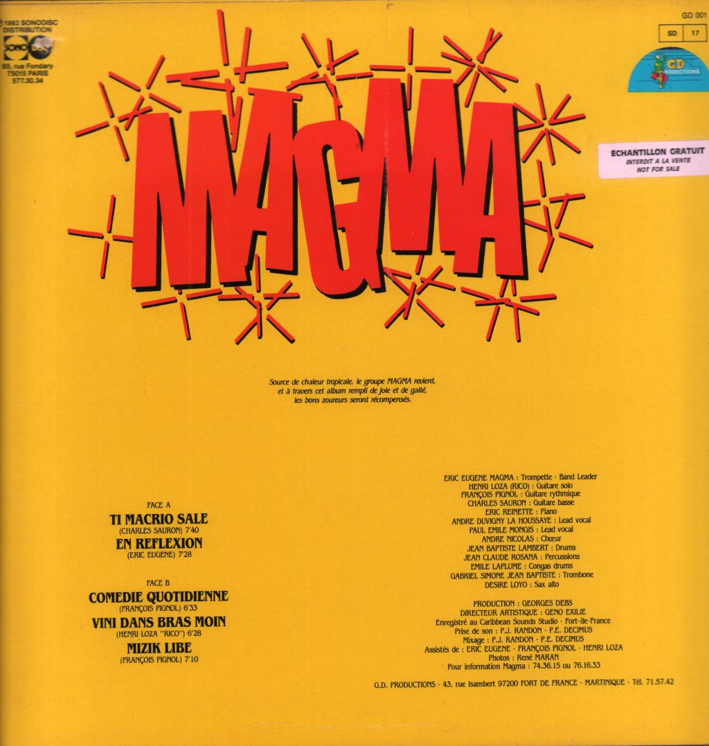 Magma - Magma - Lp