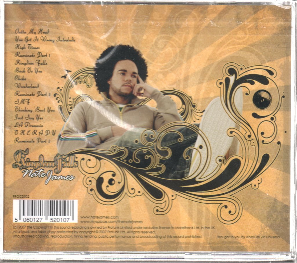 Nate James - Kingdom Falls - Cd