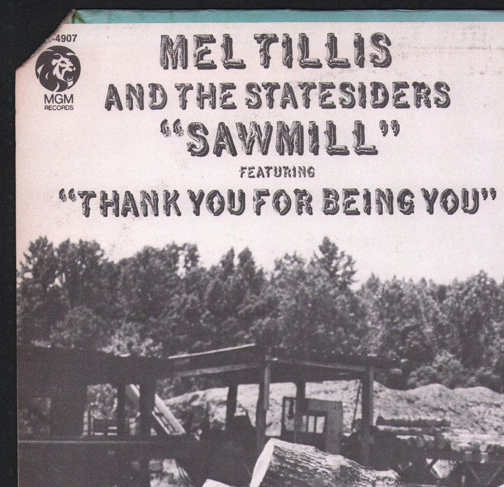 Mel Tillis And The Statesiders - Sawmill - Lp