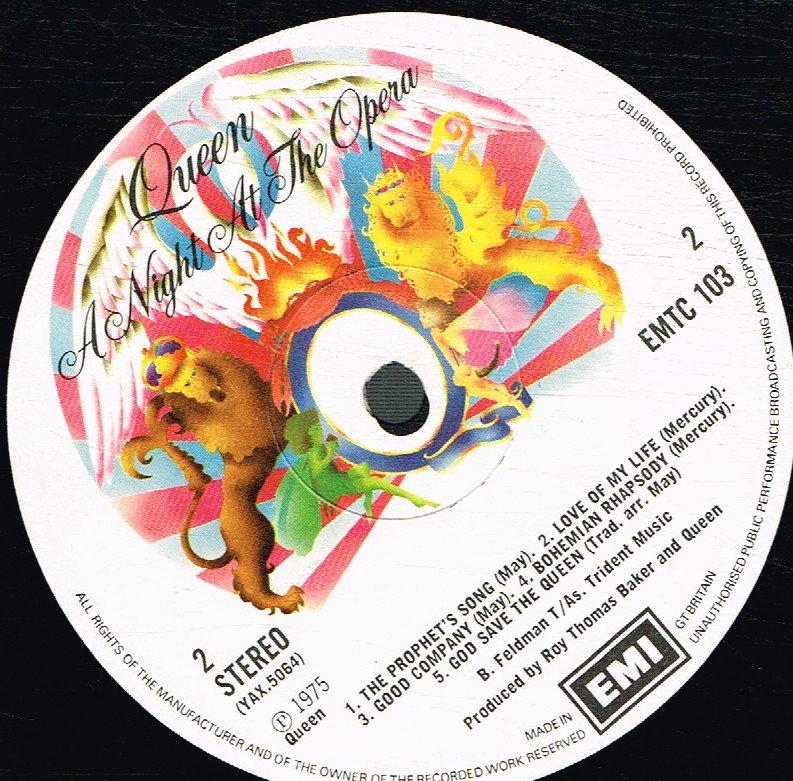 Queen - A Night At The Opera - Lp