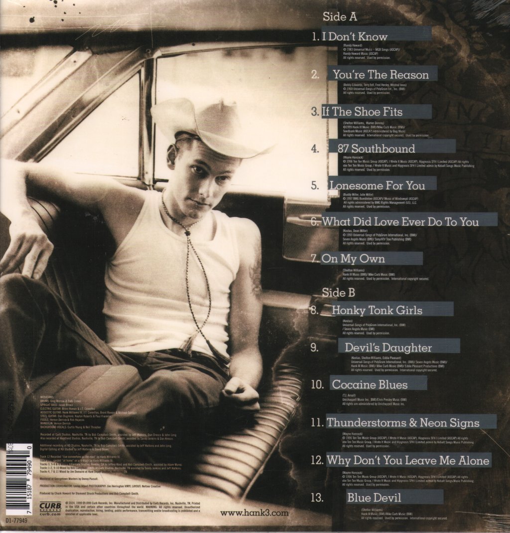 Hank III - Risin' Outlaw - Lp