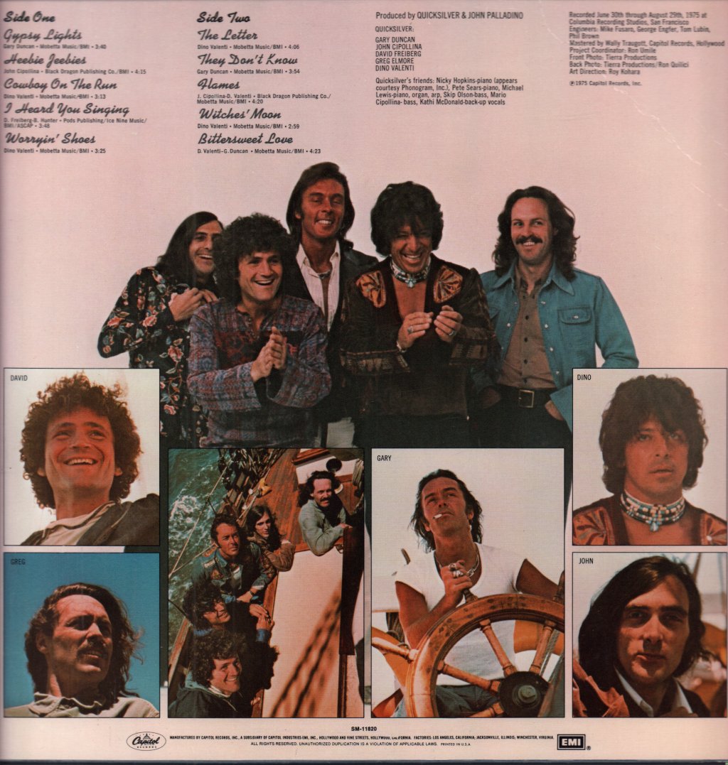 Quicksilver Messenger Service - Solid Silver - Lp