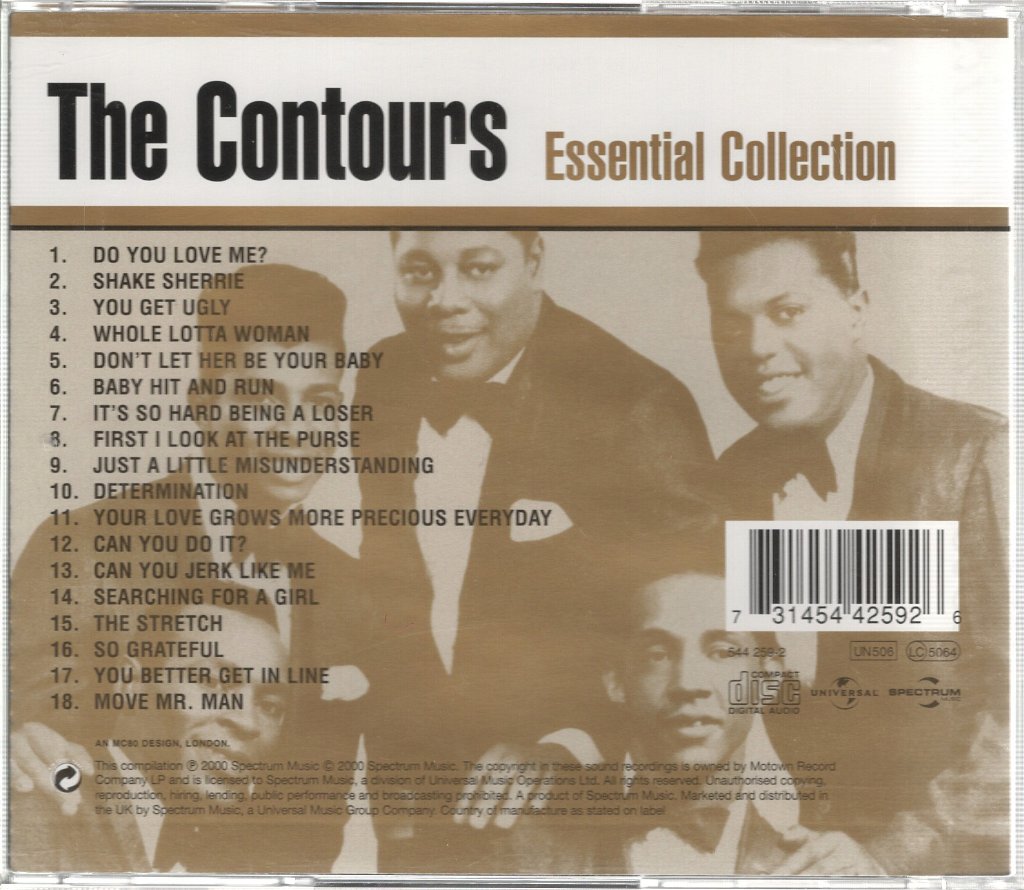 Contours - Essential Collection - Cd