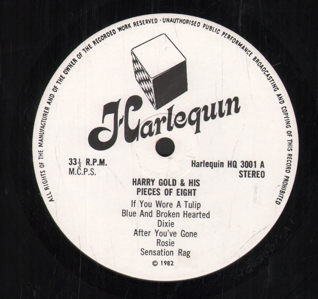 Harry Gold And His Pieces Of Eight - Dixie - Lp