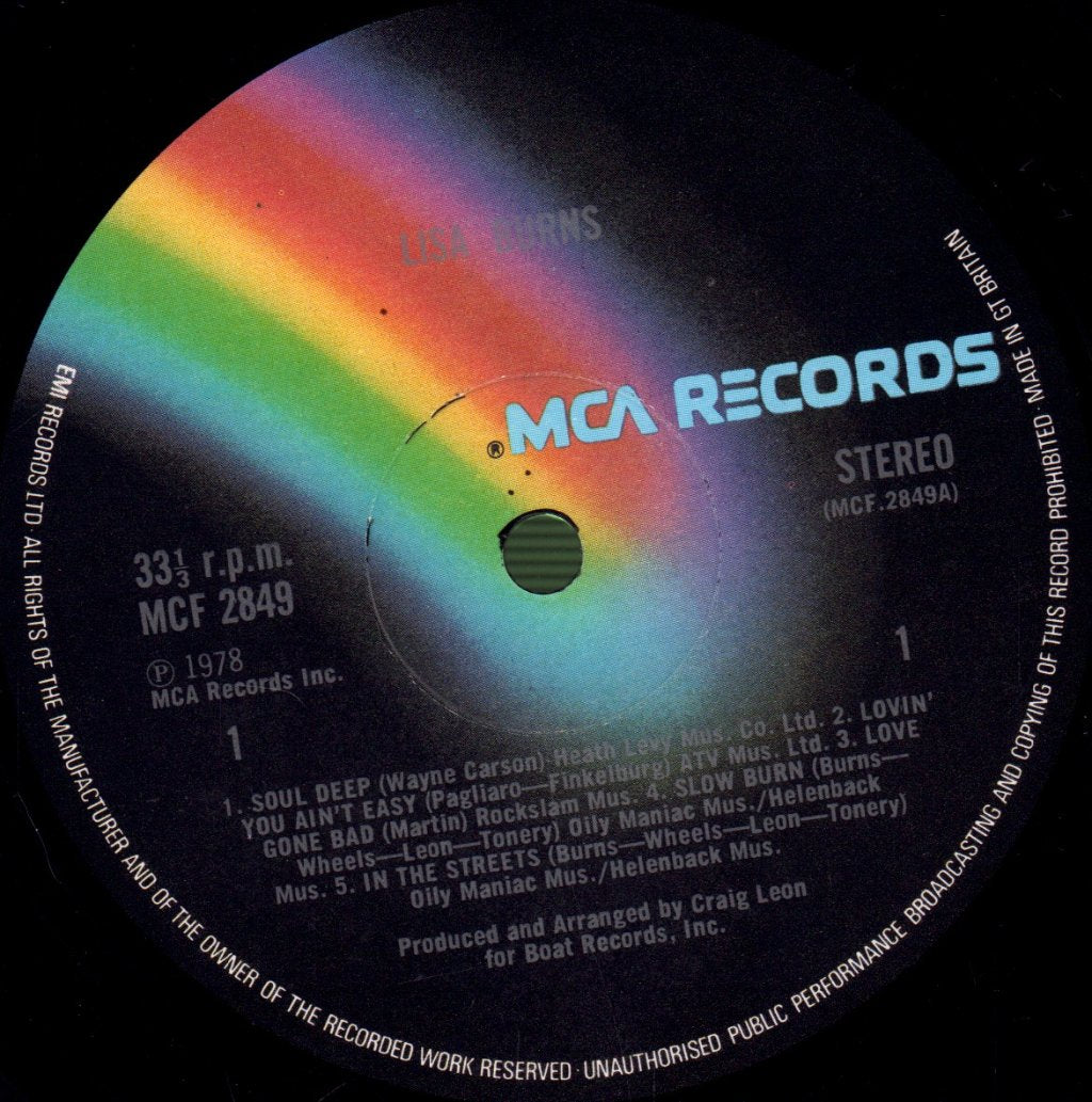 Lisa Burns - Lisa Burns - Lp