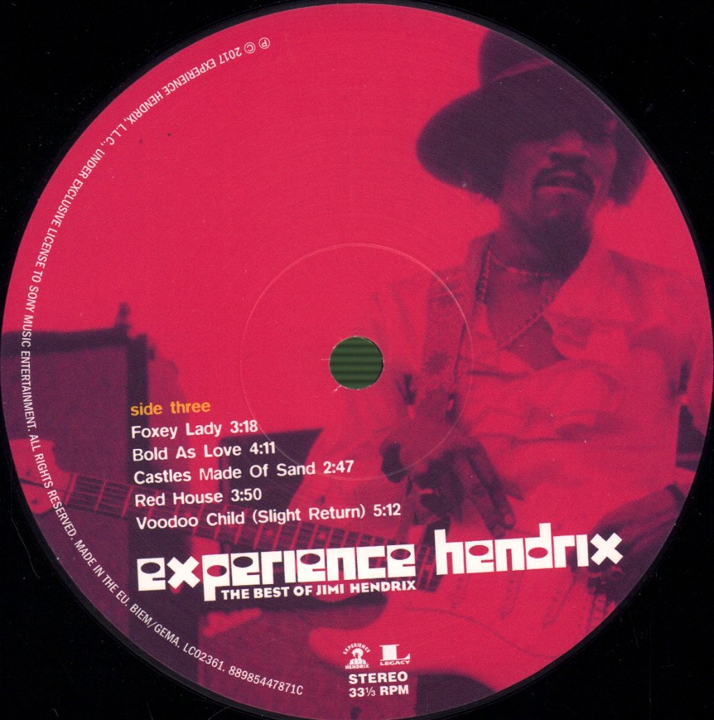 Jimi Hendrix - Experience Hendrix (The Best Of Jimi Hendrix) - Double Lp