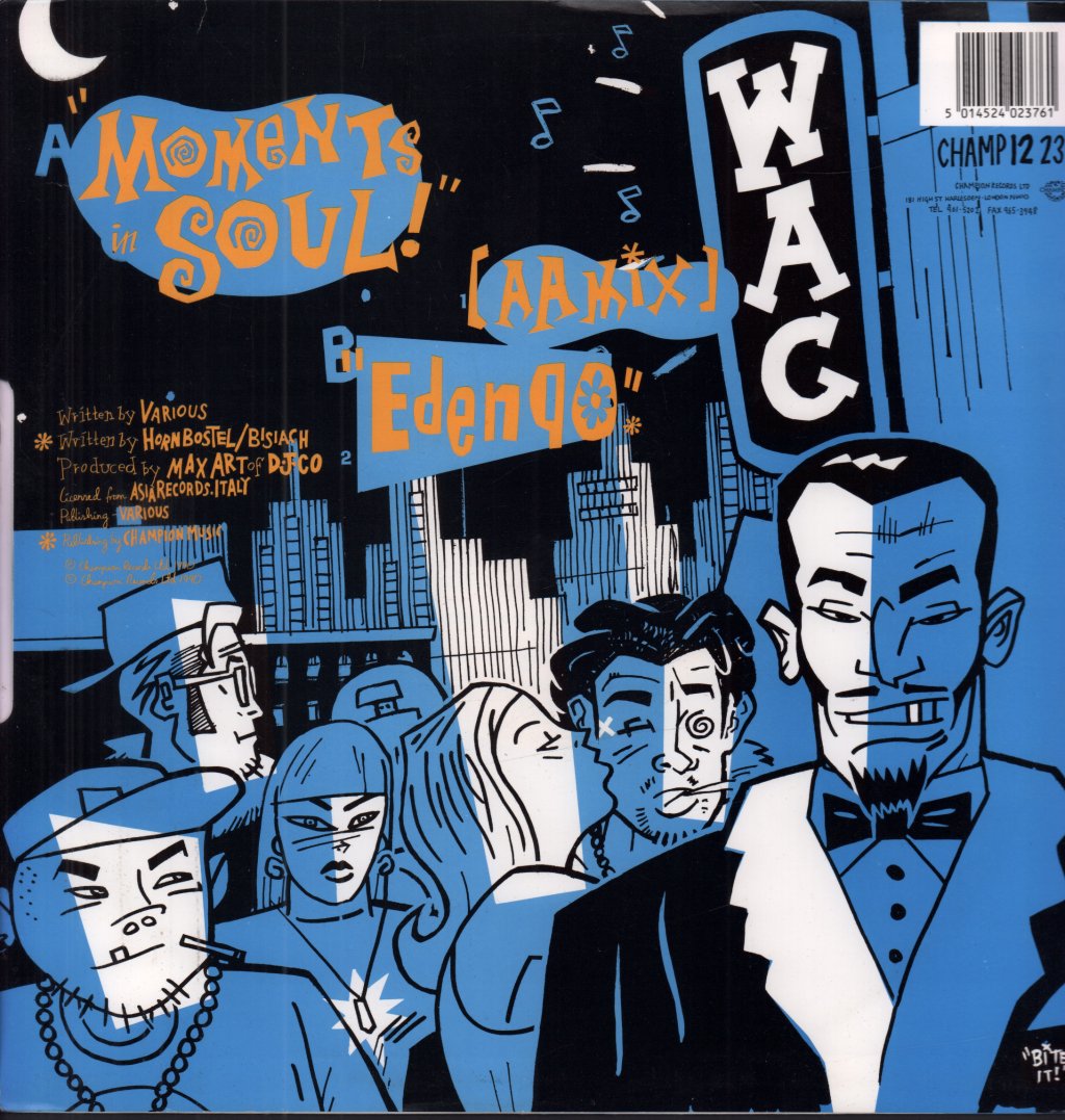 Jt And The Big Family - Moments In Soul - 12 Inch