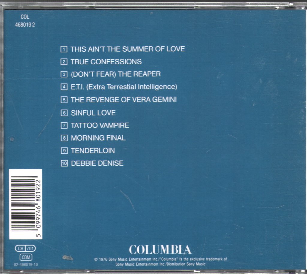 Blue Öyster Cult - Agents Of Fortune - Cd