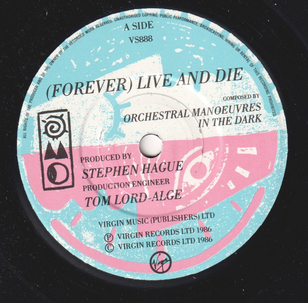 OMD - Forever Live And Die - 7 Inch