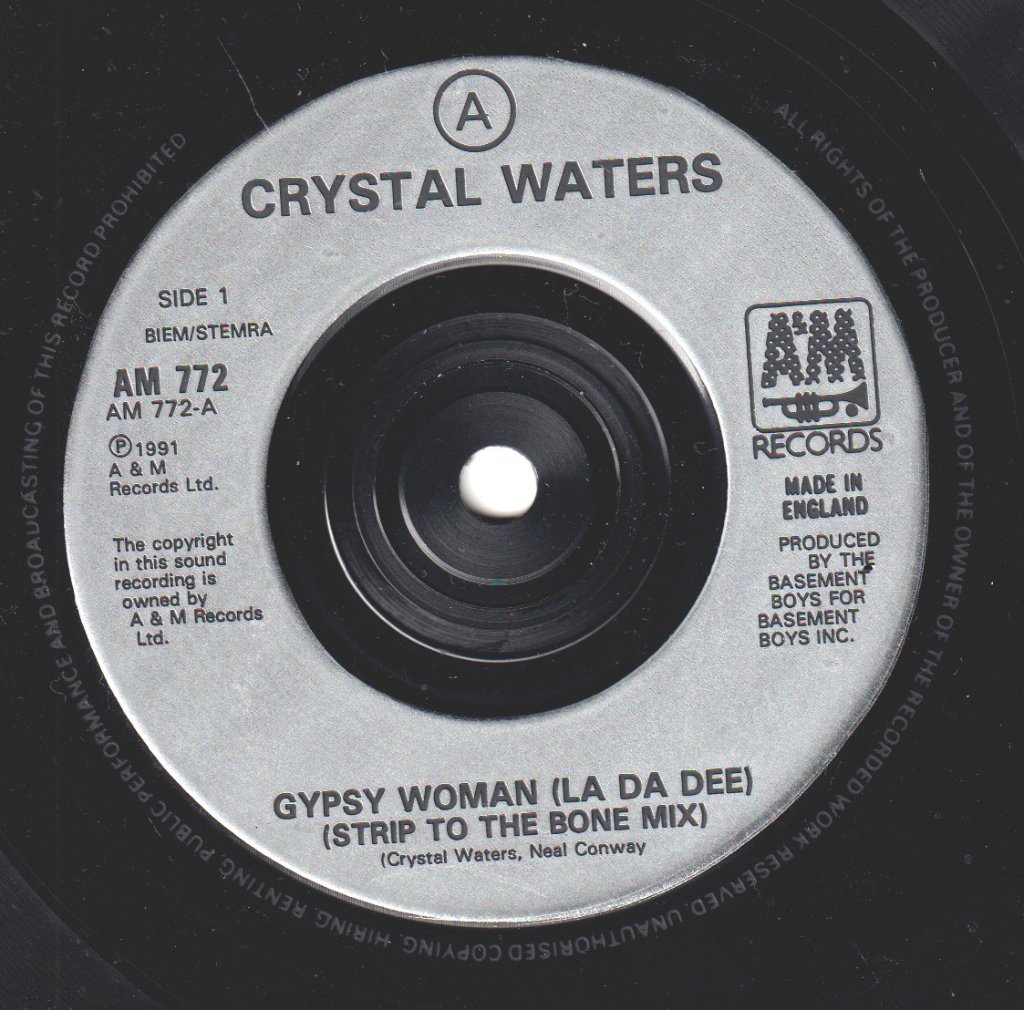 Crystal Waters - Gypsy Woman - 7 Inch