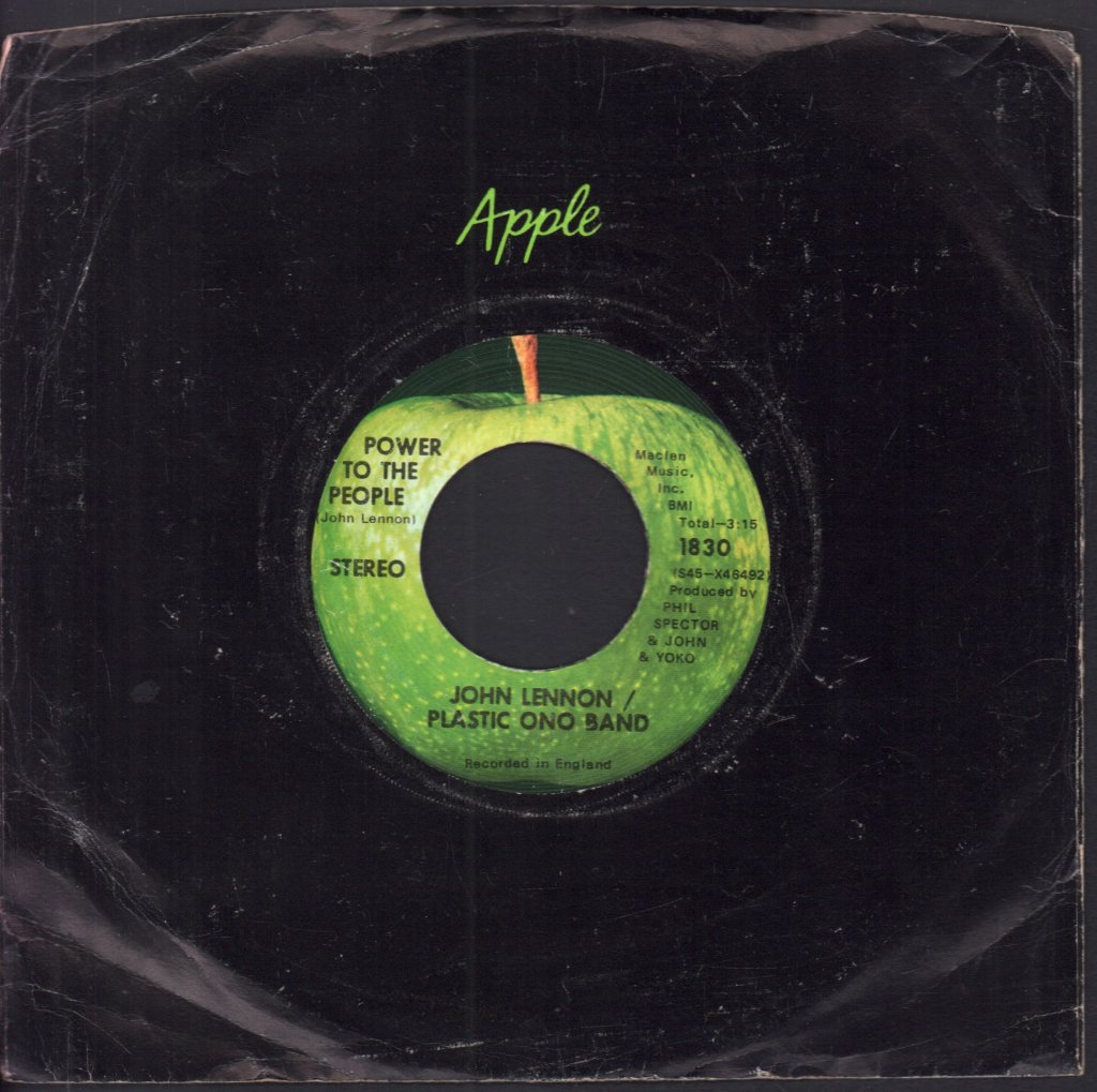 John Lennon / Plastic Ono Band - Power To The People - 7 Inch
