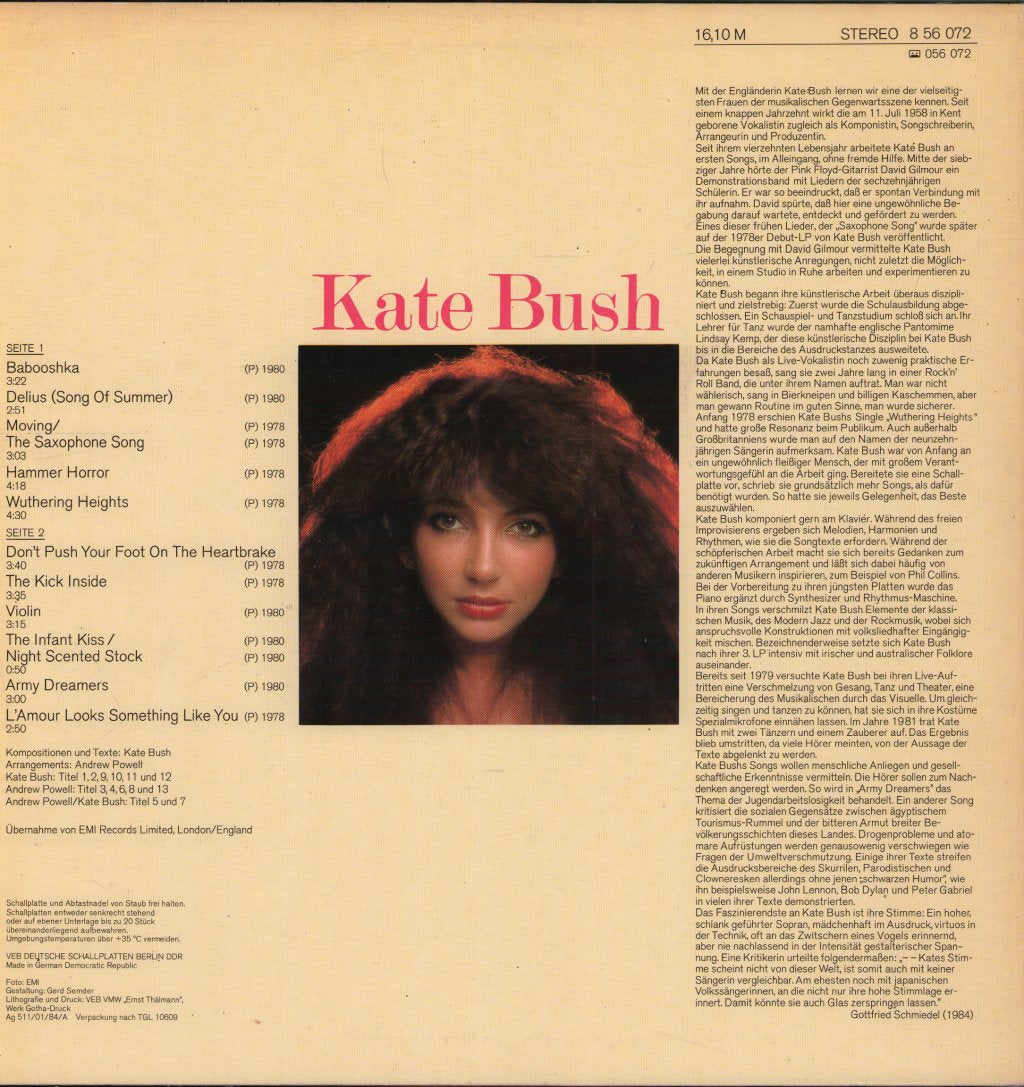 Kate Bush - Kate Bush - Lp