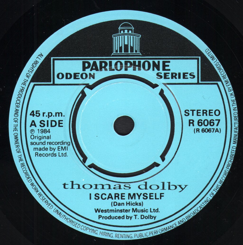 Thomas Dolby - I Scare Myself - 7 Inch
