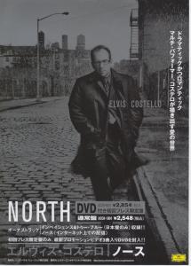 Elvis Costello - North Dvd - Flyer