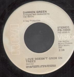 Darren Green - Love Doesn't Grow On Trees - 7 Inch