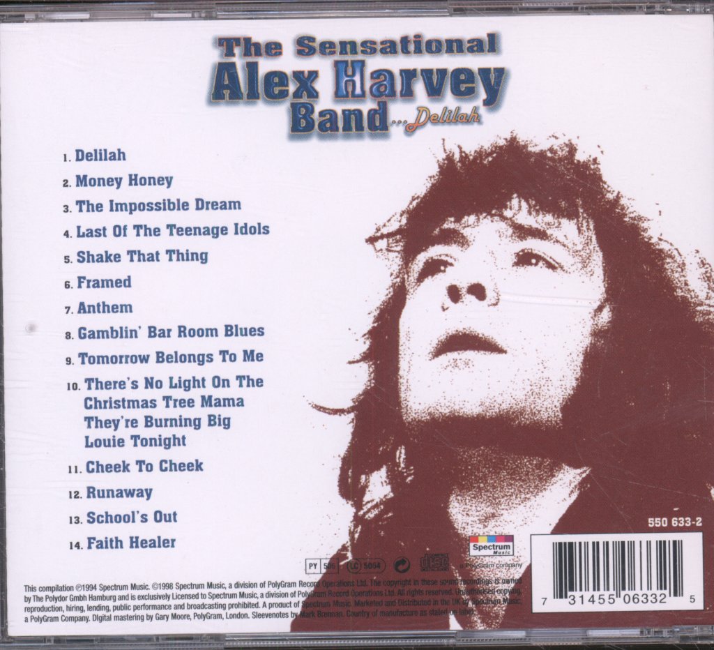 Sensational Alex Harvey Band - ...Delilah - Cd