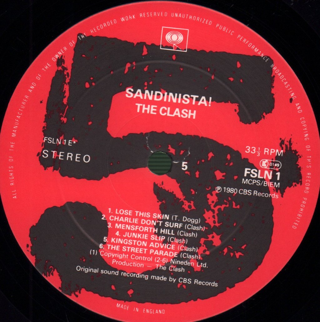 Clash - Sandinista - Triple Lp