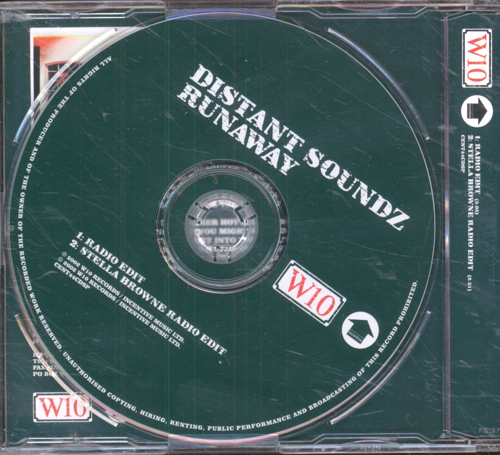 Distant Soundz - Runaway - Cd