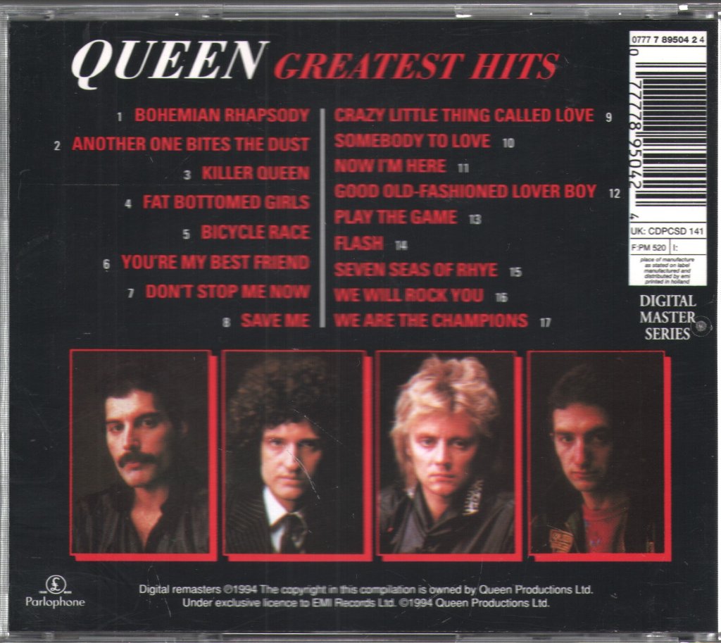 Queen - Greatest Hits - Cd