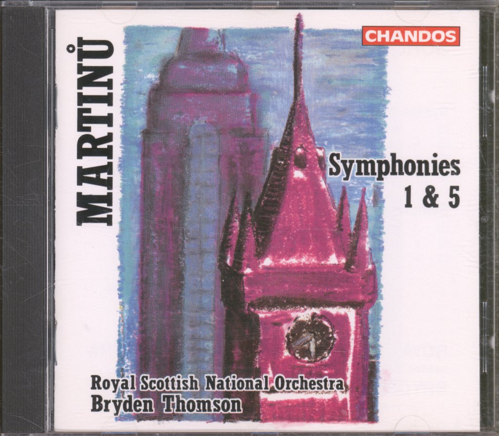 Royal Scottish National Orchestra, Bryden Thomson - Bohuslav Martinů - Symphonies 1 & 5 - Cd