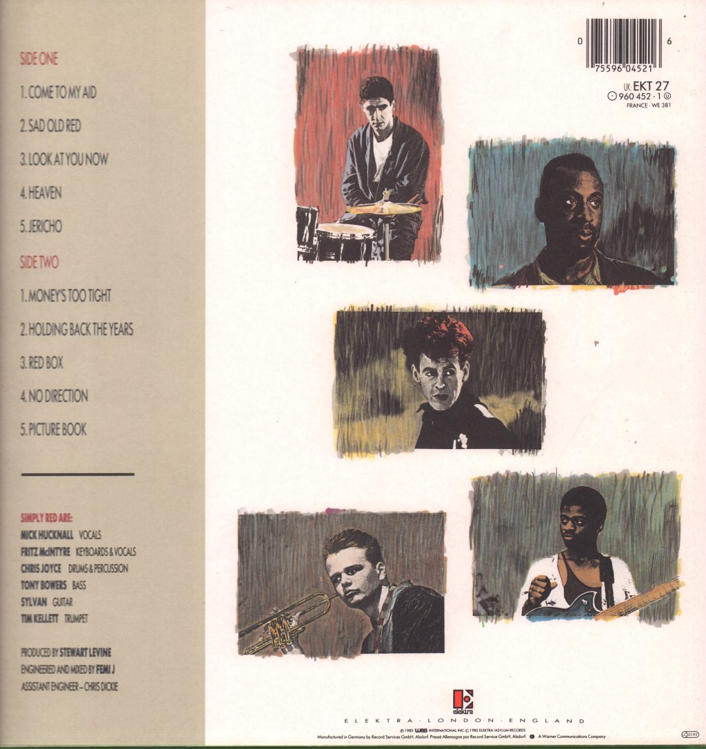 Simply Red - Picture Book - Lp