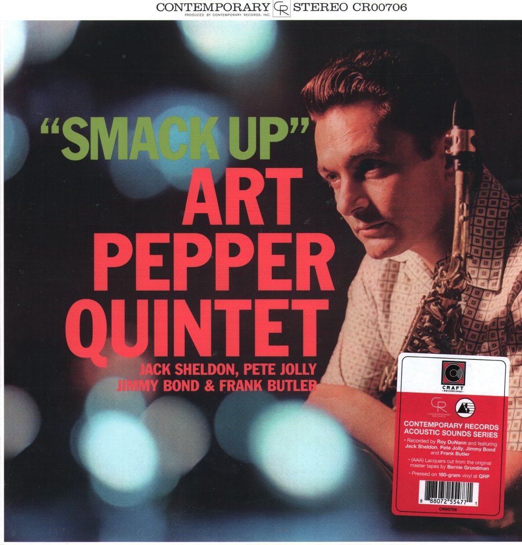 Art Pepper Quintet - Smack Up - Lp