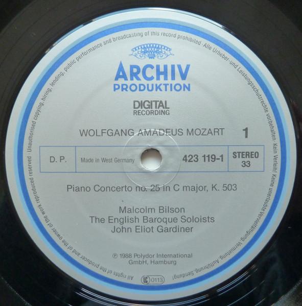 Malcolm Bilson / English Baroque Soloists / John Eliot Gardiner - mozart Piano Concertos Nos. 25 & 26 - Lp
