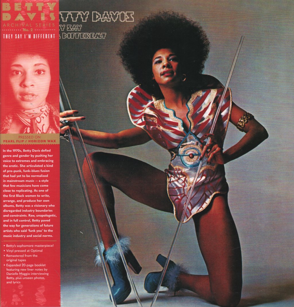 Betty Davis - They Say I'm Different - Lp