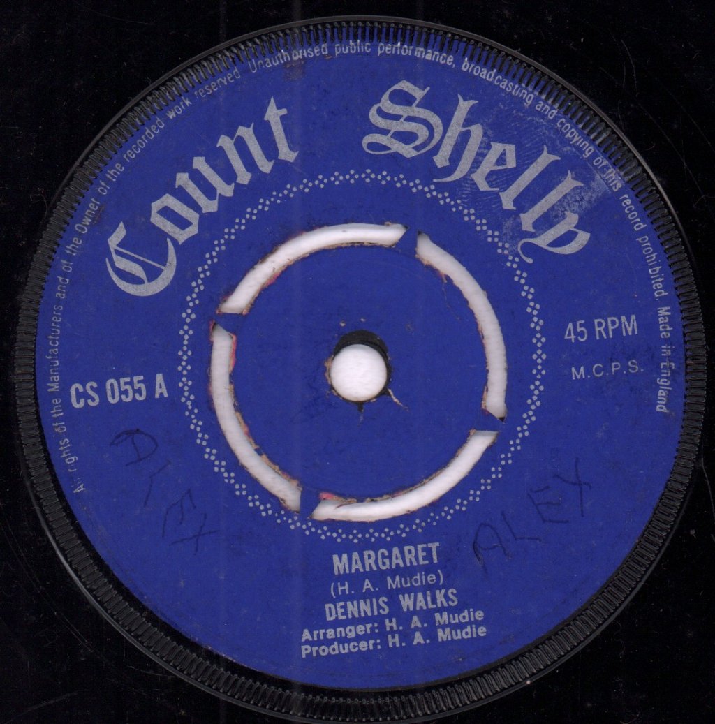 Dennis Walks - Margaret - 7 Inch