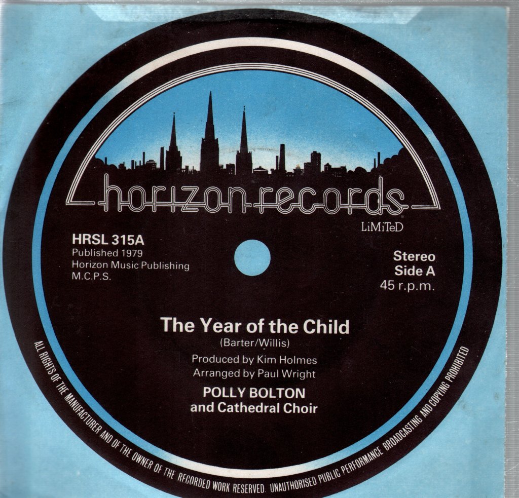 Polly Bolton And Cathedral Choir - Year Of The Child - 7 Inch