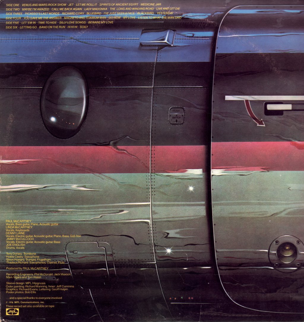 Wings - Over America - Triple Lp